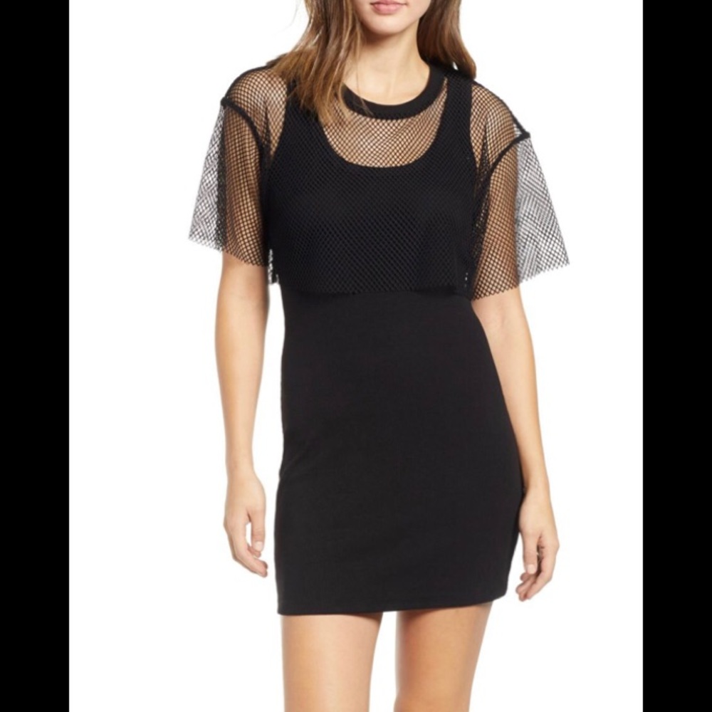 Sold - Kendall & Kilye mesh knit dress